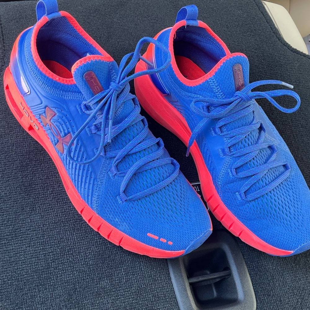 Under Armour W Hovr Phantom SE RF Womens Blue Pink Shoes - Picture 16 of 16